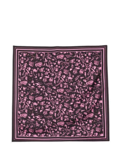 Paul Smith square-shape silk scarf