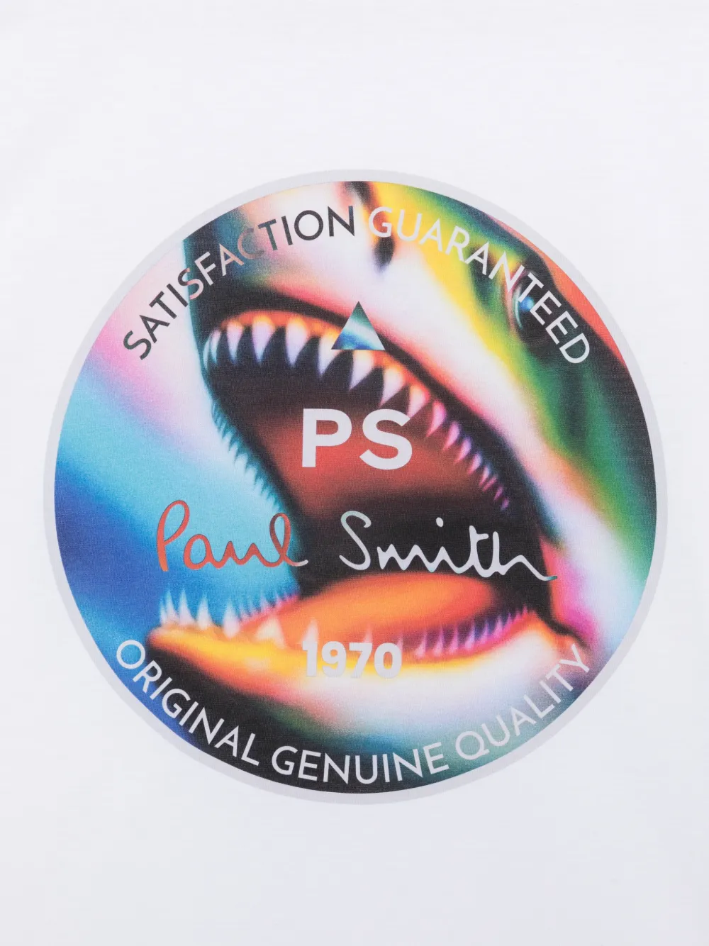 Paul Smith T-shirt met print Wit