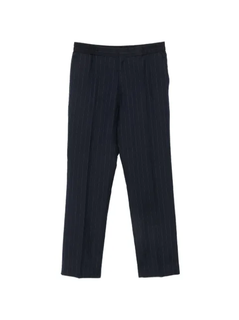 Paul Smith pinstripe elasticated-waistband trousers