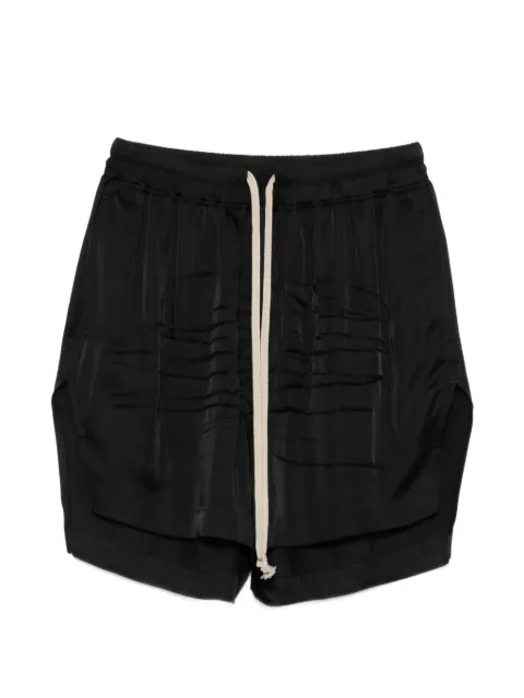 Rick Owens shorts con cordones en la pretina