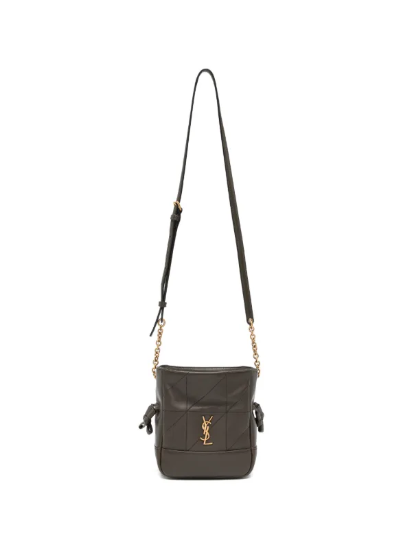 Saint Laurent Jamie Mini Shoulder Pouch in Brown
