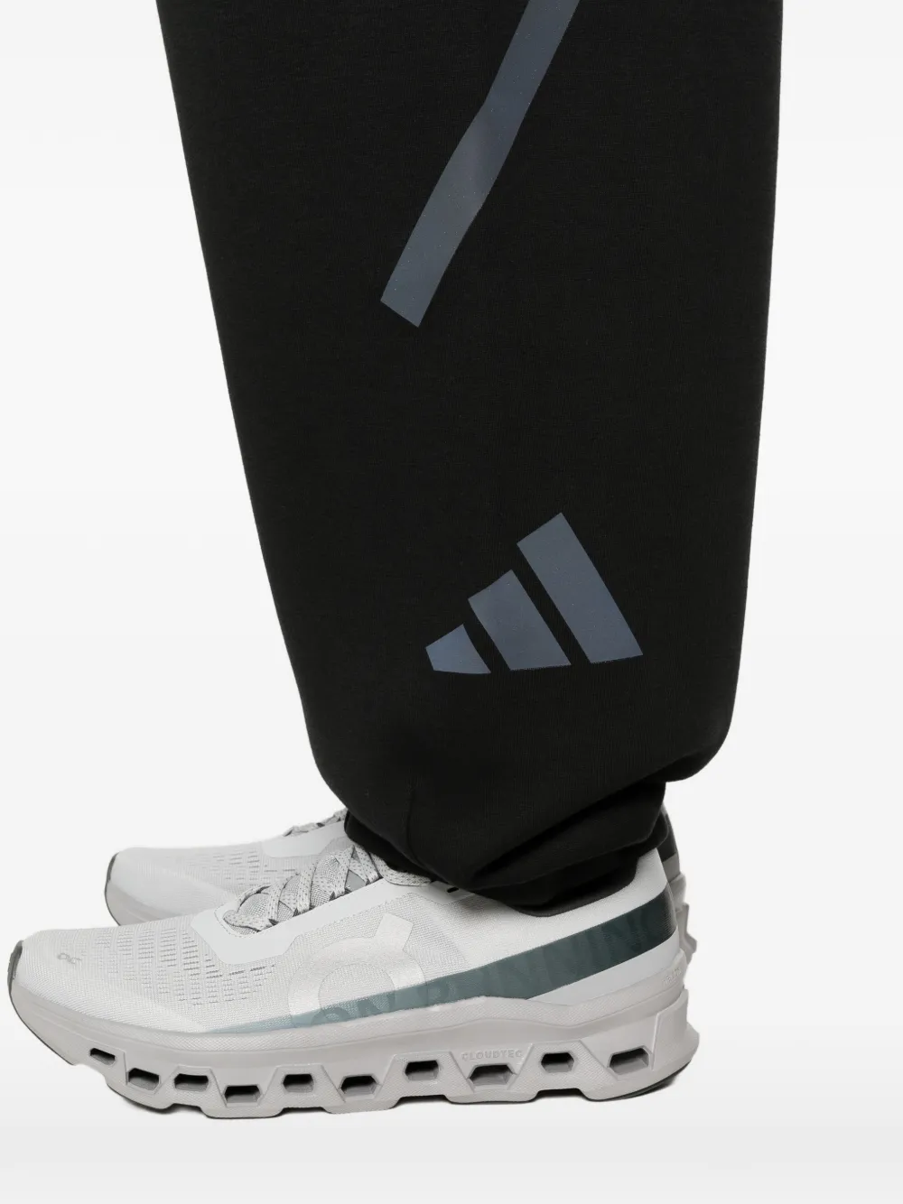 adidas x Gehele Studios trainingsbroek met logoprint Zwart