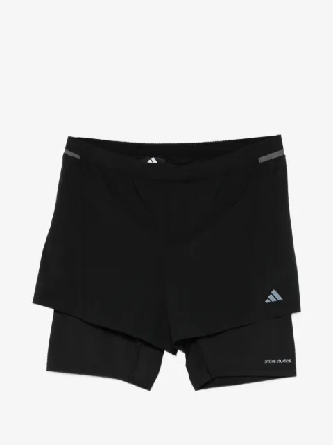 adidas shorts con logo estampado en colaboración con Entire Studios