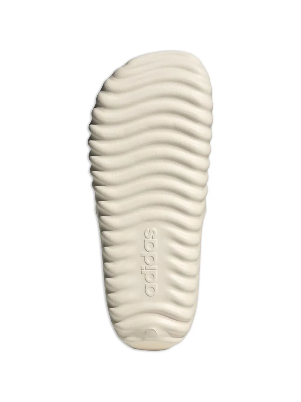 adidas Adissage 360REC pebbled-texture slides Beige