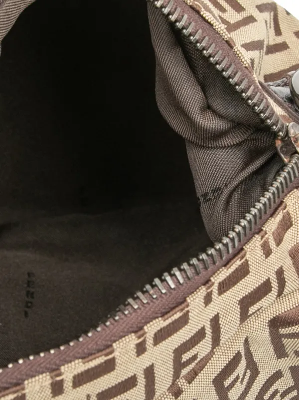 Fendi Pre-Owned 2000-2025 ズッキーノ オイスター ショルダーバッグ