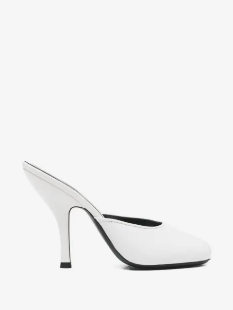 Jude Date peep-toe mules