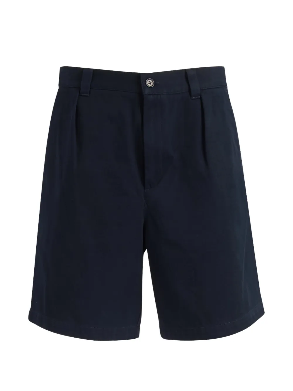 A.P.C. pleated bermuda shorts - Blue