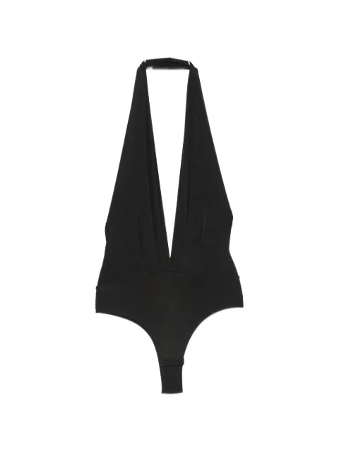 THE ANDAMANE Zendaya halterneck bodysuit