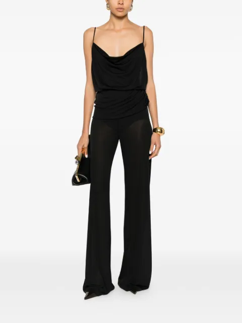 THE ANDAMANE Carla draped cowl-neck jumpsuit