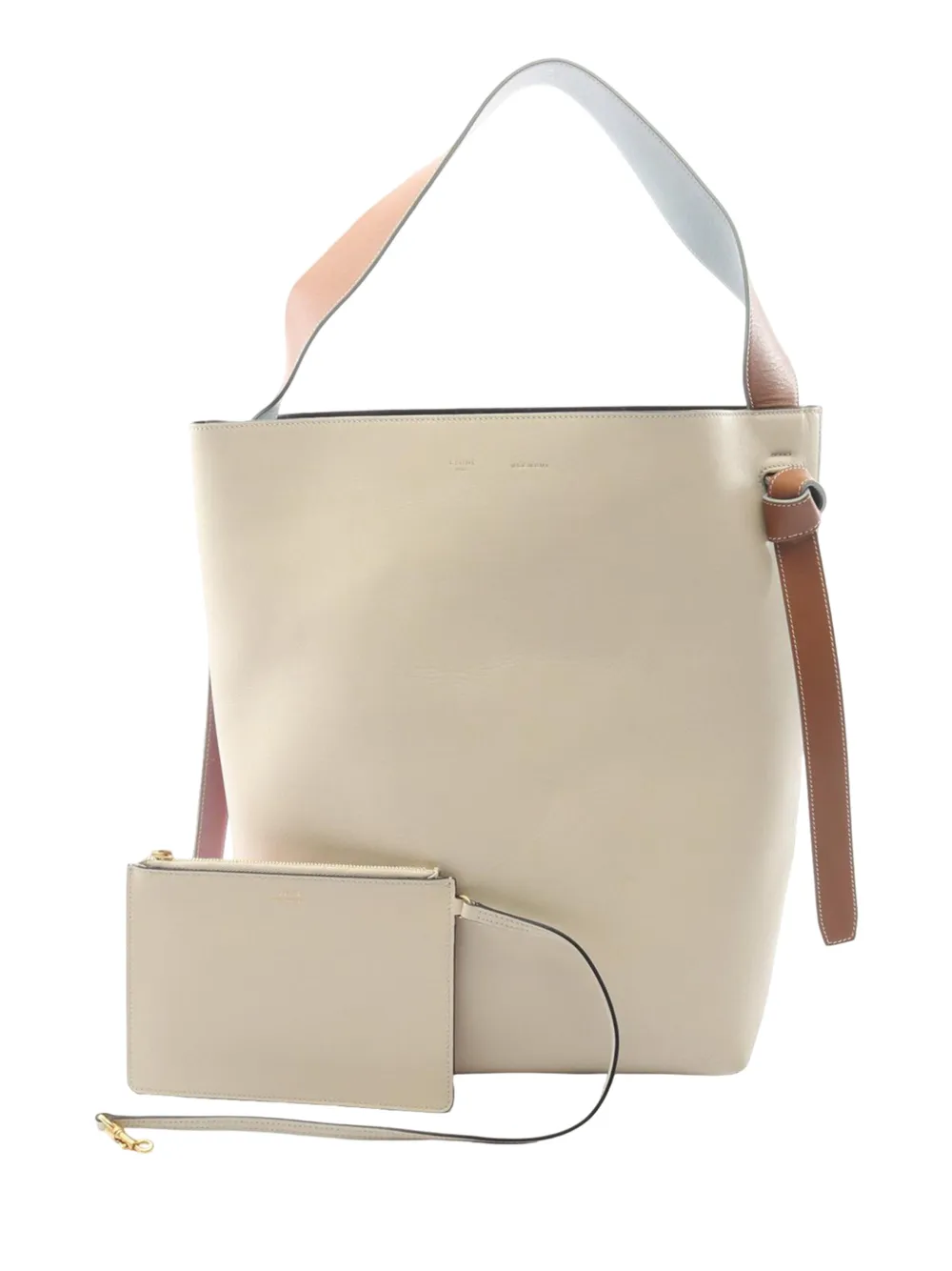 Celine Pre-Owned 2010-2025 Small Twisted Cabas shoulder bag - Toni neutri