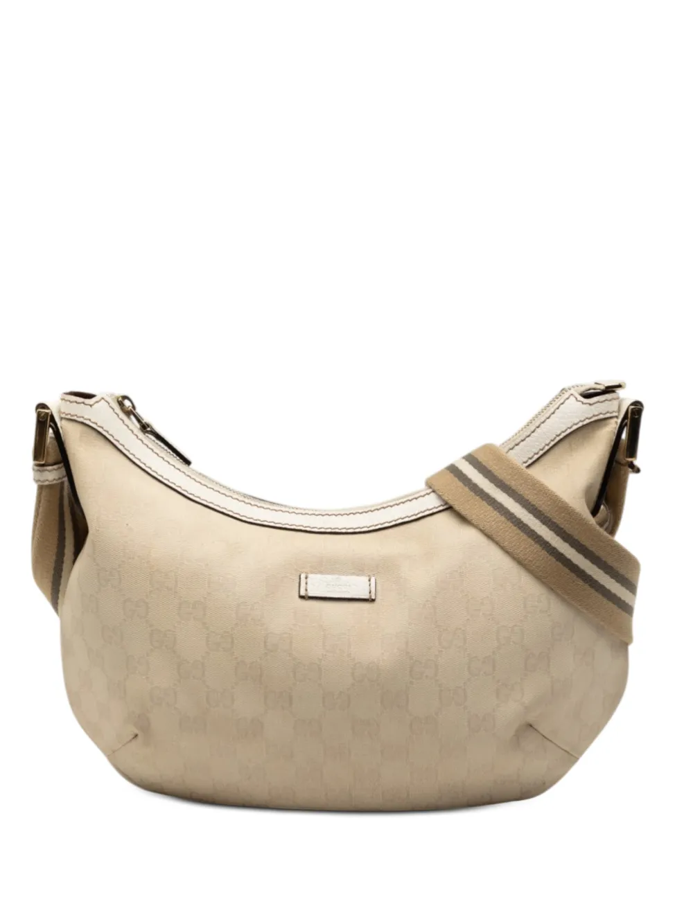 Gucci Pre-Owned 2000-2015 Umhängetasche aus GG Canvas - Nude