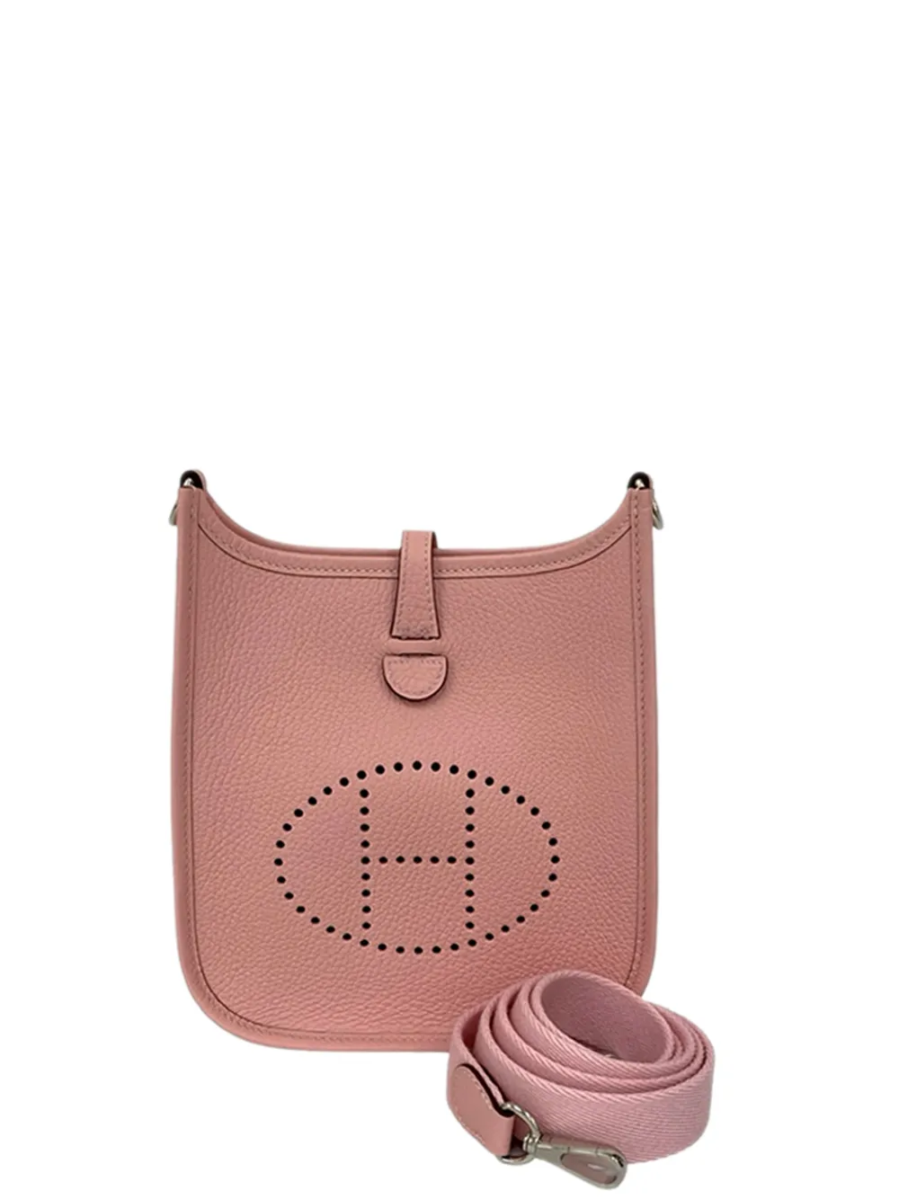 Hermès Pre-Owned 2024 Clemence Evelyne I TPM crossbody bag - Rosa