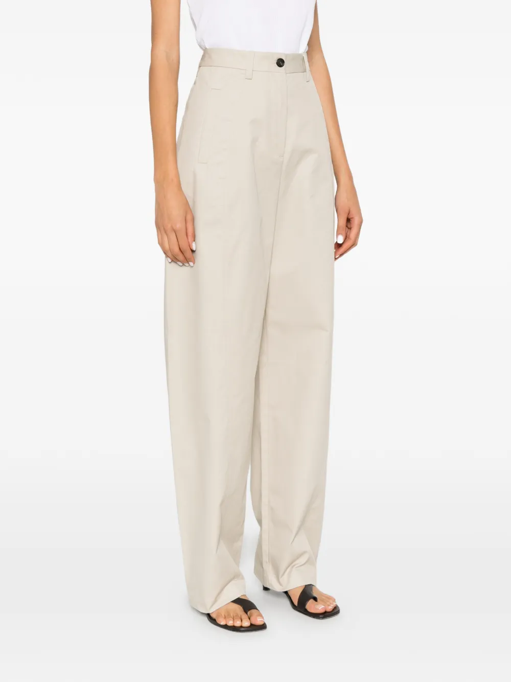  Covert Pantalones Con Trabillas - Neutro 