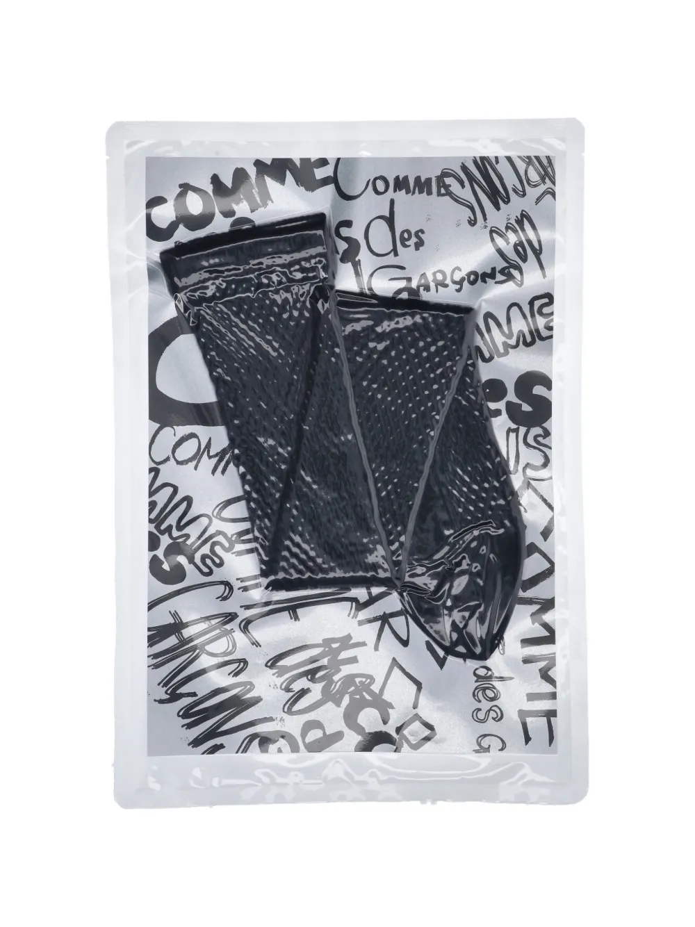 Comme Des Garçons fish-net socks - Nero