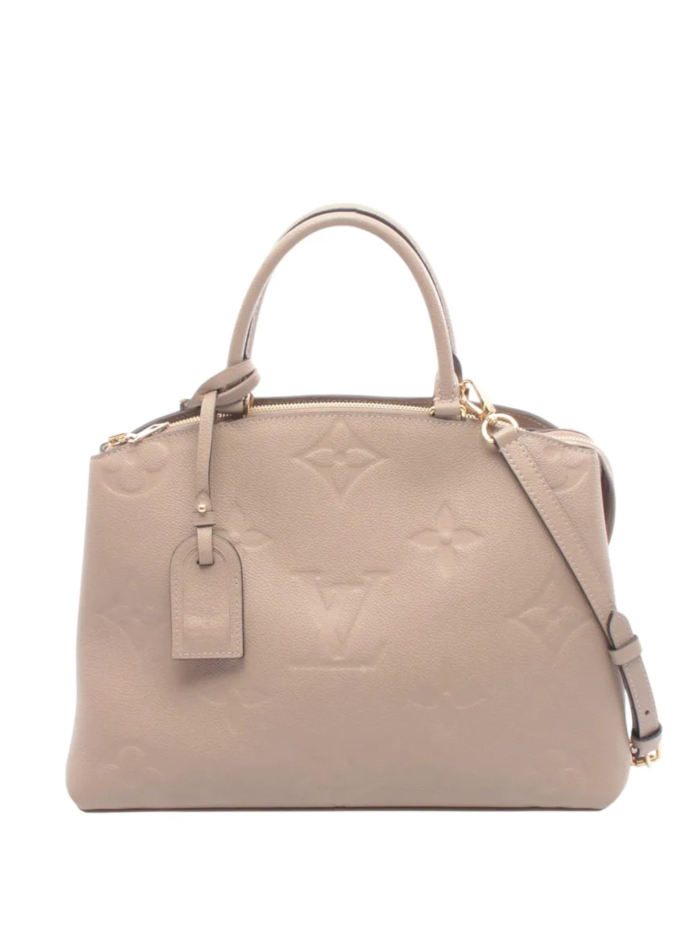 Louis Vuitton Pre-Owned 2021-2026 Monogram Empreinte Giant Palais satchel - Toni neutri