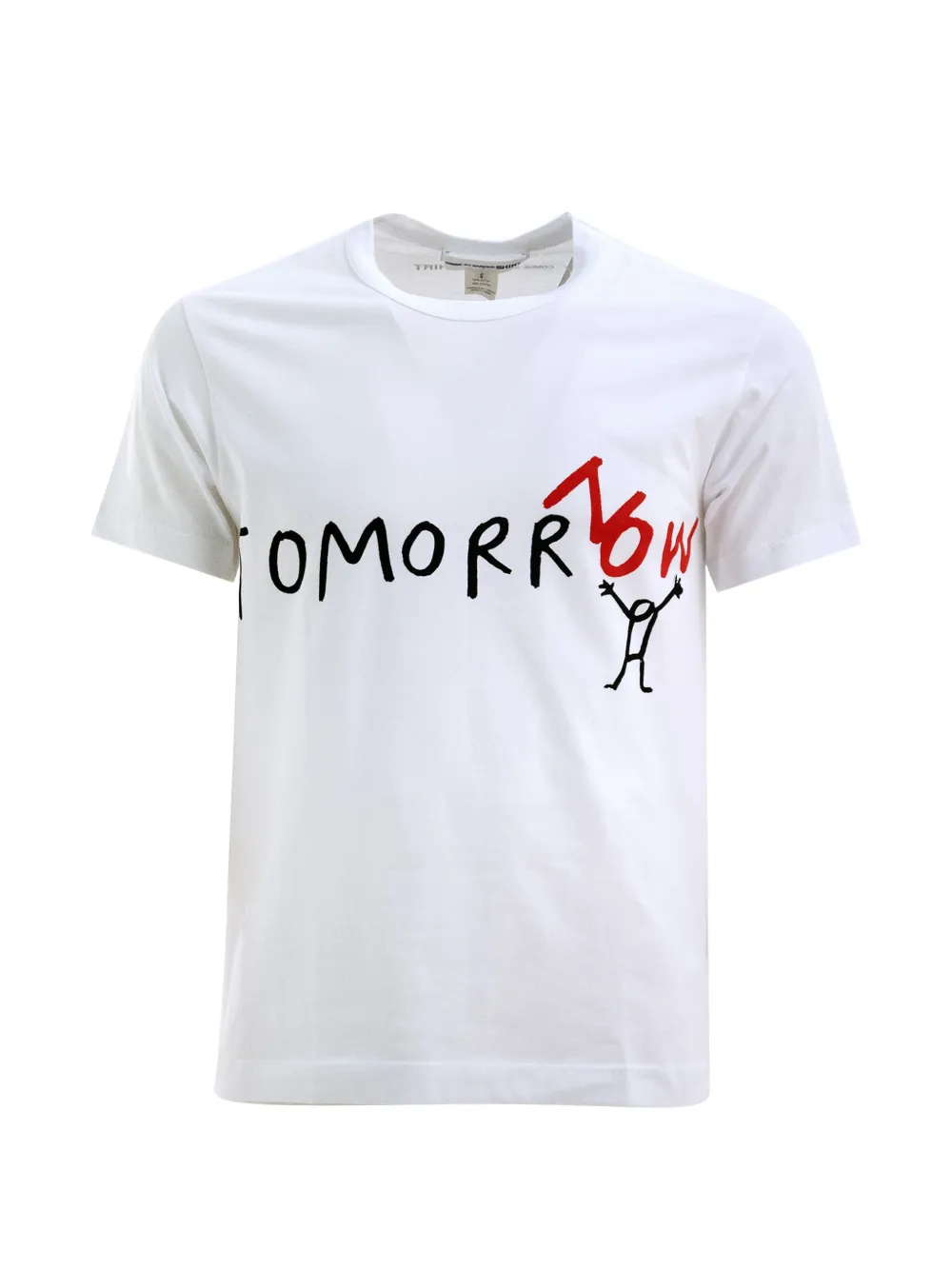 Comme Des Garçons Shirt graphic-print T-shirt - Bianco
