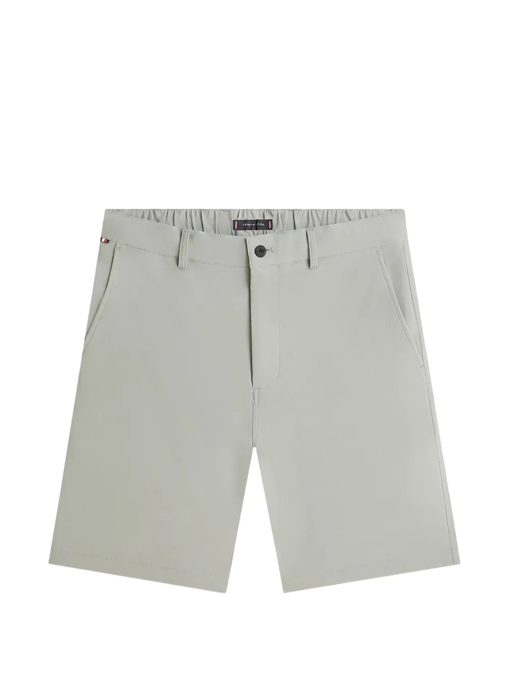 Tommy Hilfiger Dover Flag embroidery chino shorts - Grigio