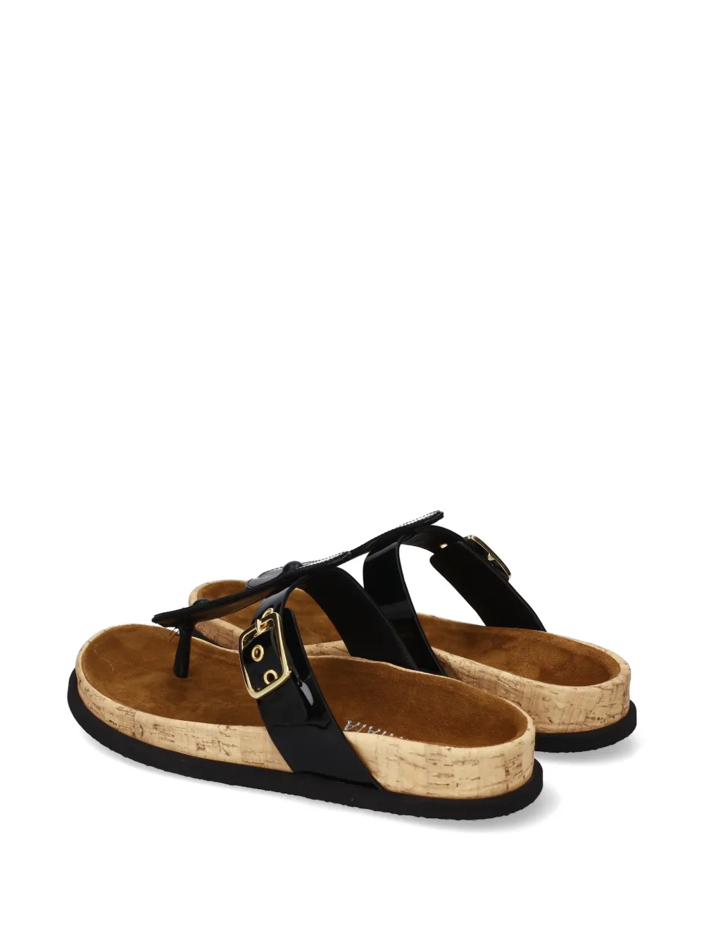 Premiata Sandalen met gespbandje Zwart