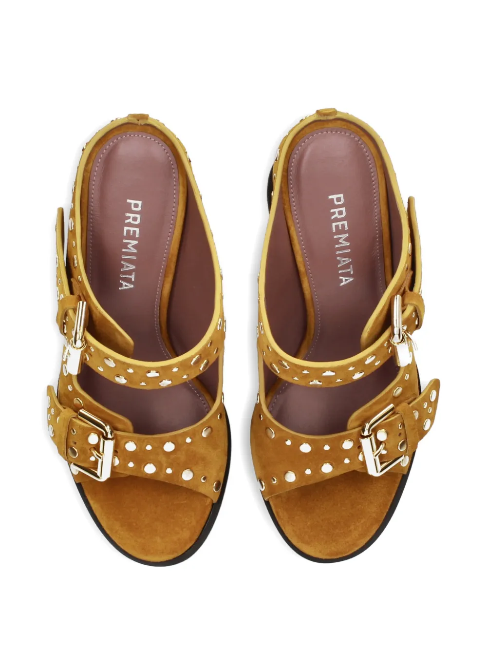 Premiata Sandalen met gesp Geel