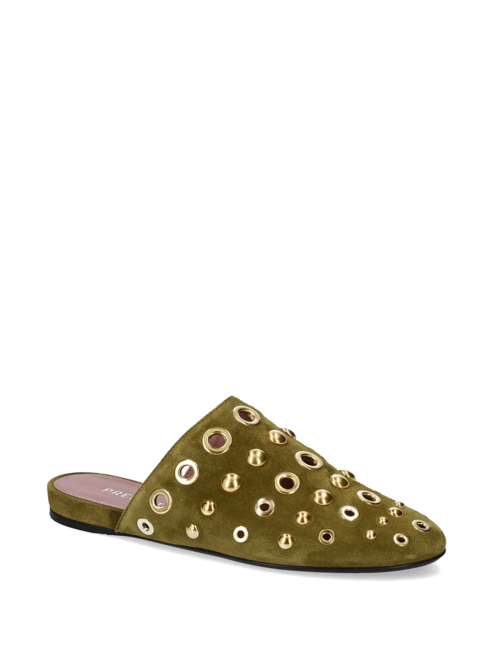 Premiata Muiltjes verfraaid met ringlets Groen