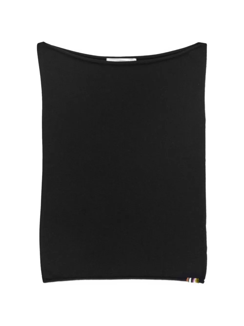 extreme cashmere Breeze boat-neck top - Schwarz