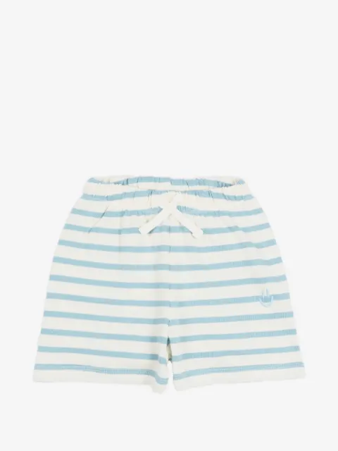 Molo shorts con motivo de rayas y moño en la cintura