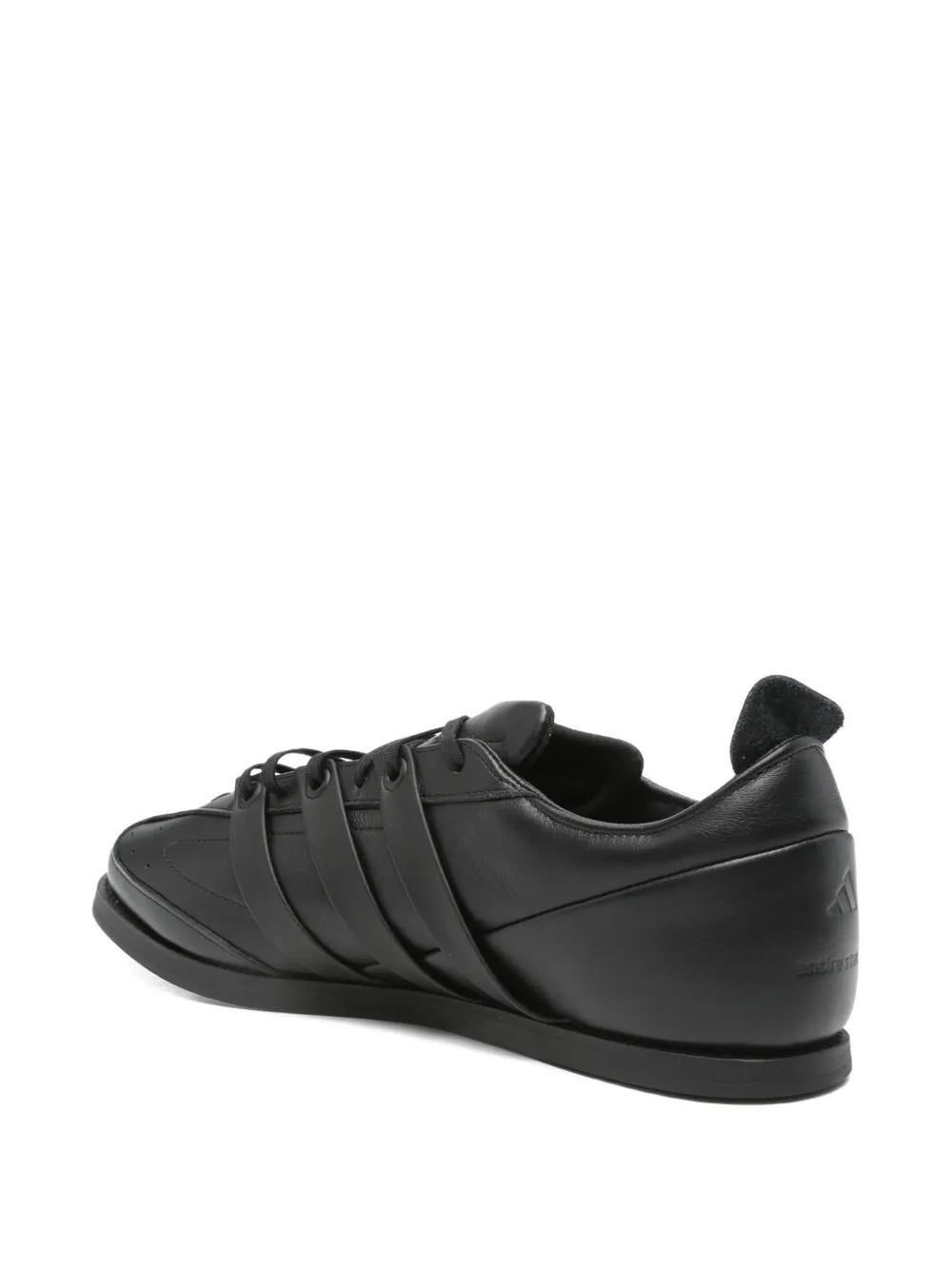 adidas x Entire Studios Ace leather lace-up sneakers Zwart