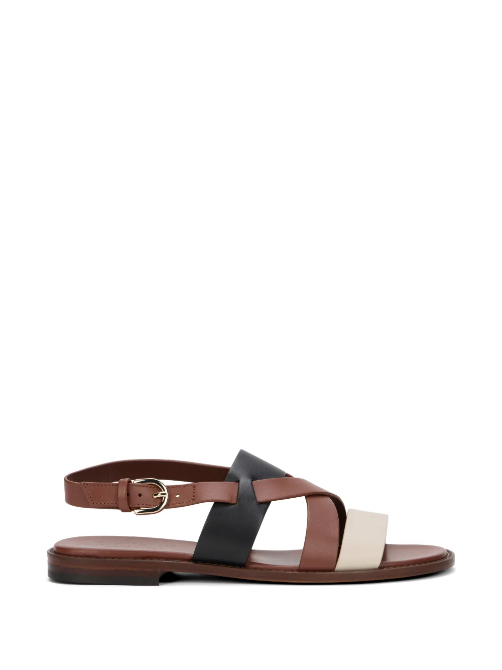 Doucal's multi-strap leather sandals Bruin