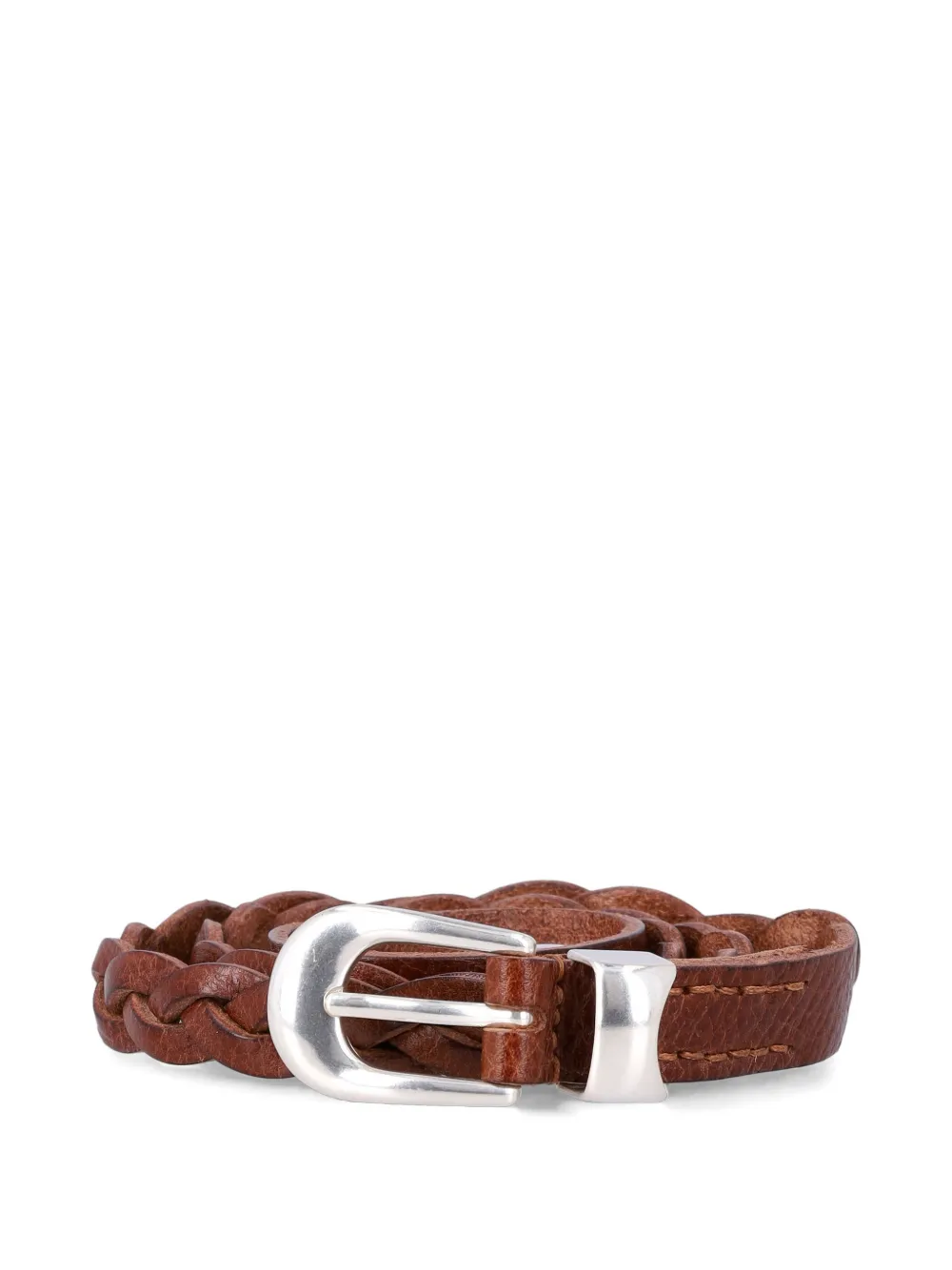 OUR LEGACY braided belt - Marrone