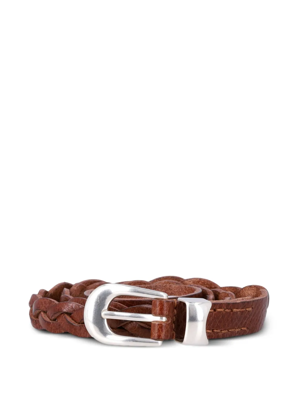 OUR LEGACY braided belt - Marrone