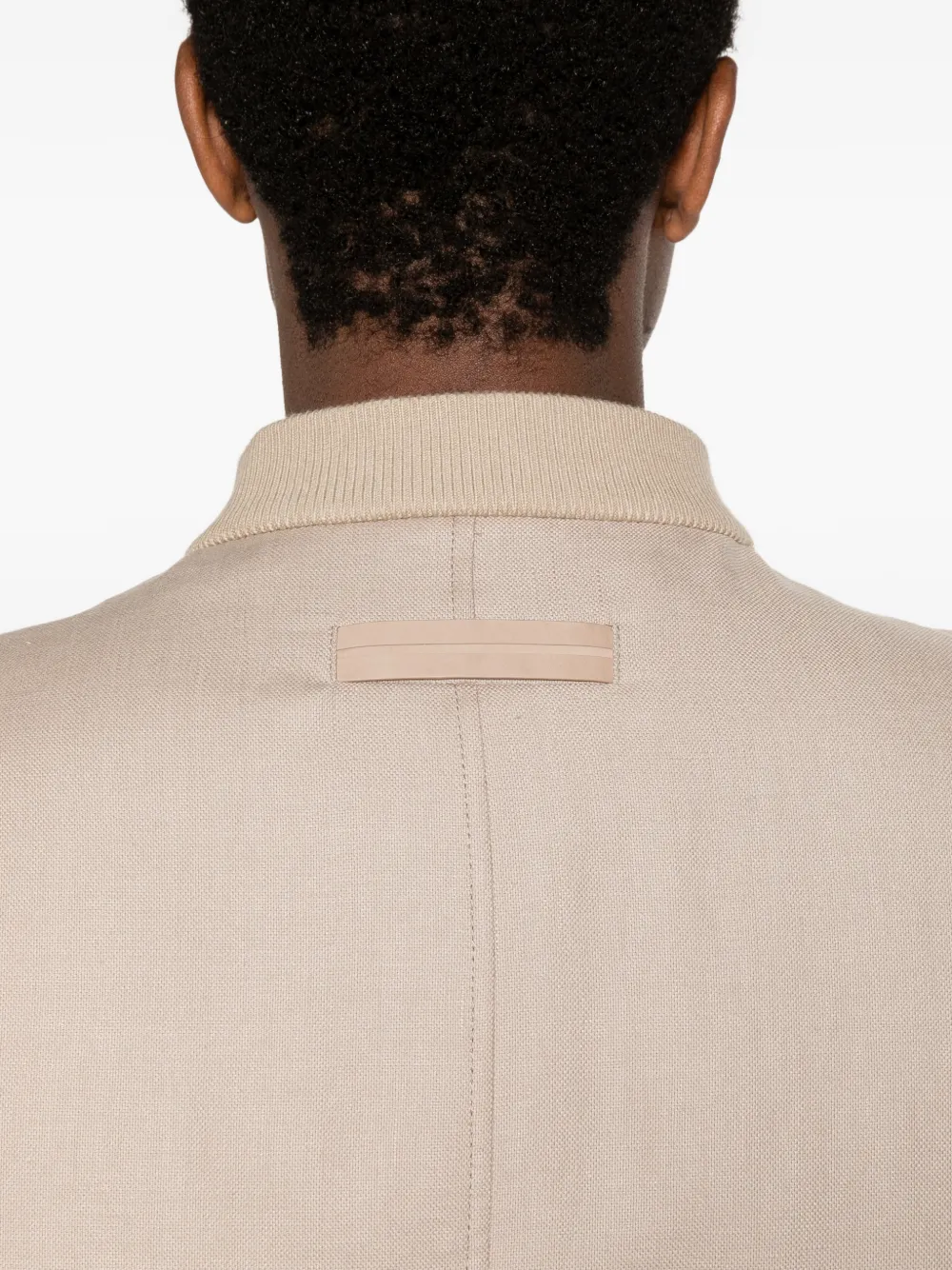Zegna Linnen bomberjack Beige