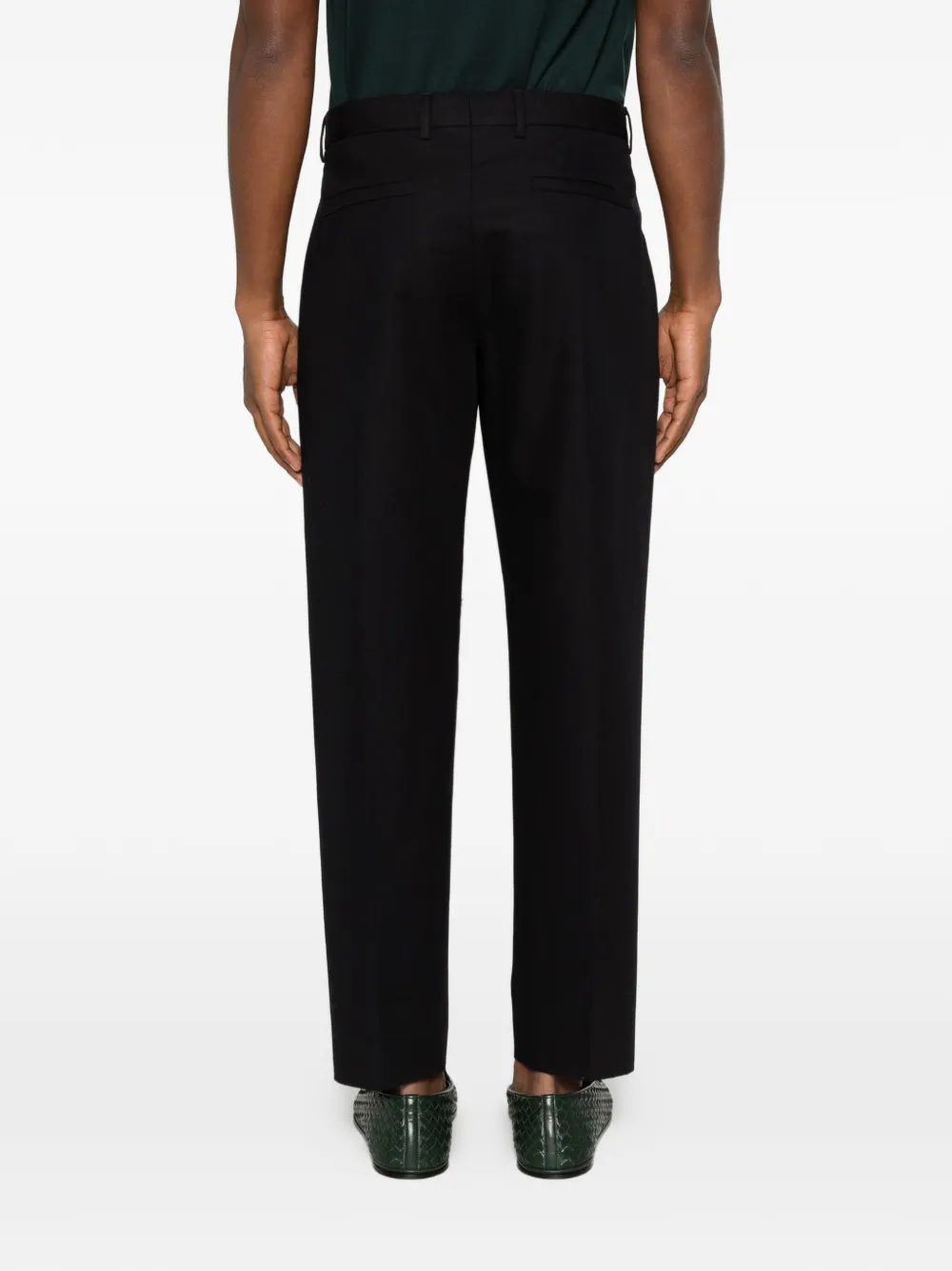 Zegna Plooibroek Blauw