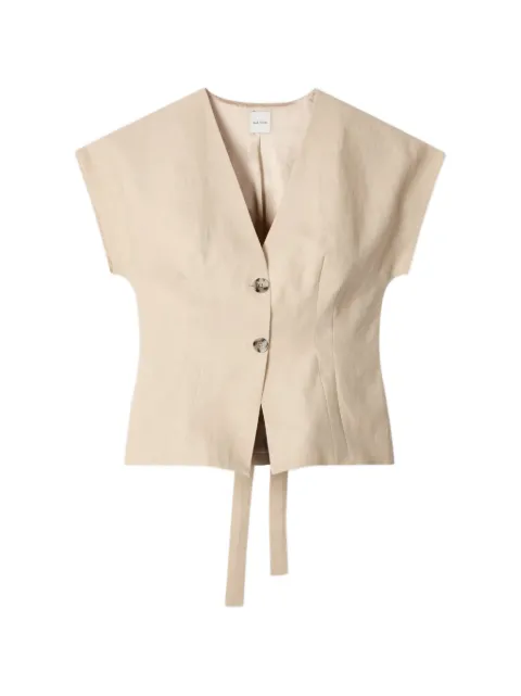 Paul Smith linen button top