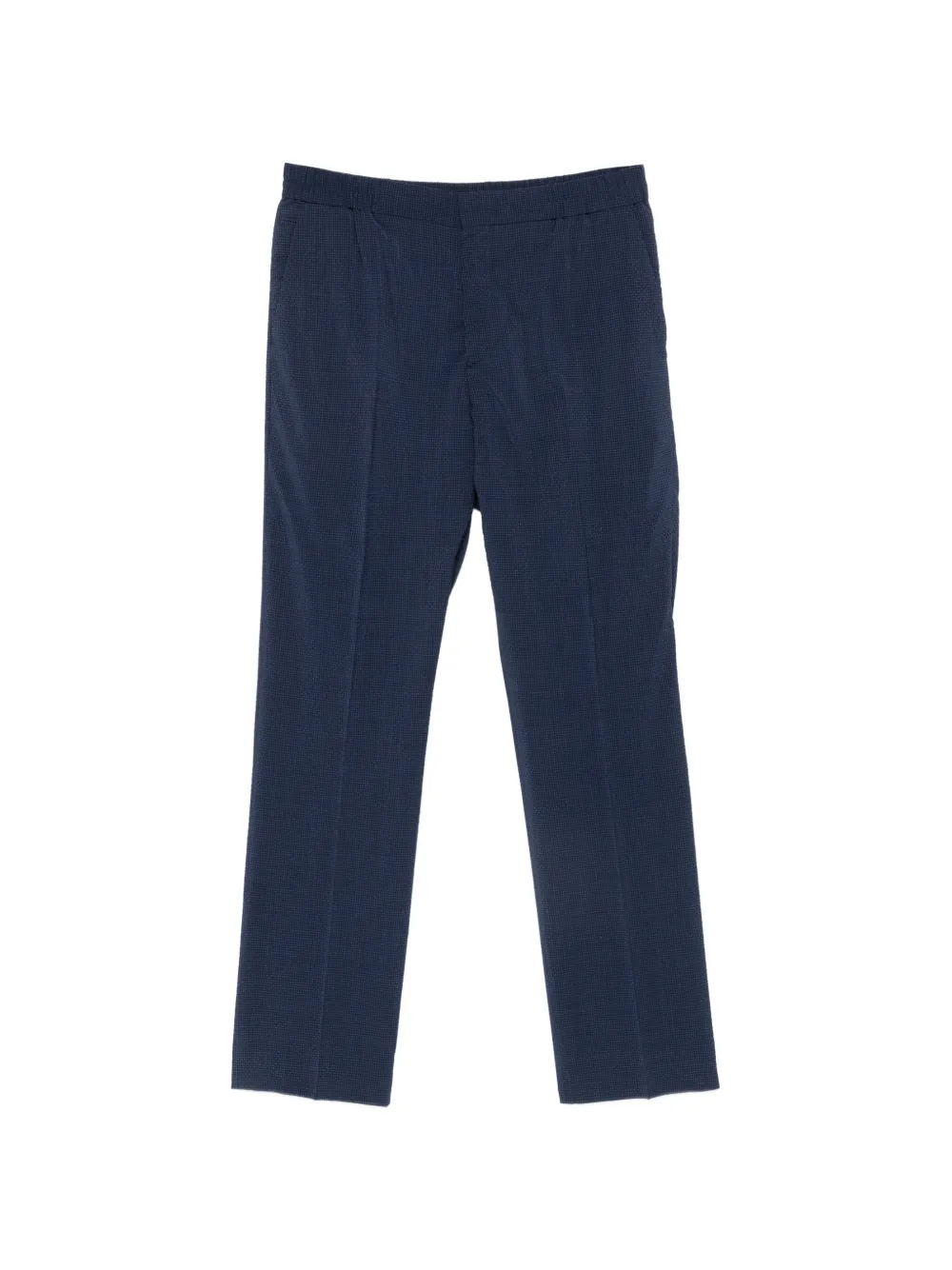 Paul Smith checked seersucker trousers - Blu
