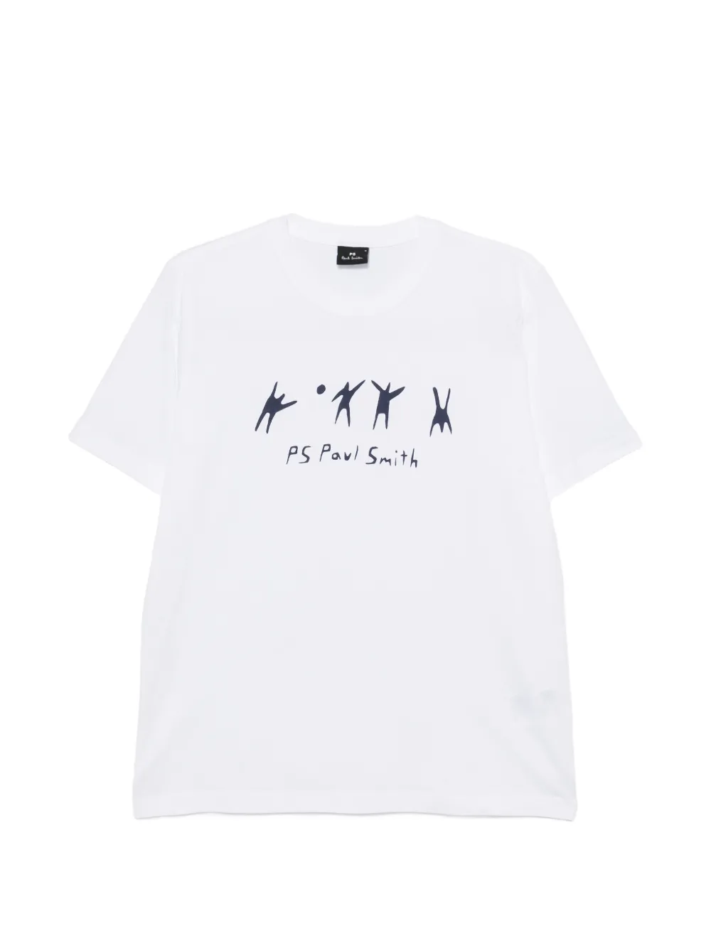 Paul Smith graphic-print T-shirt - Weiß