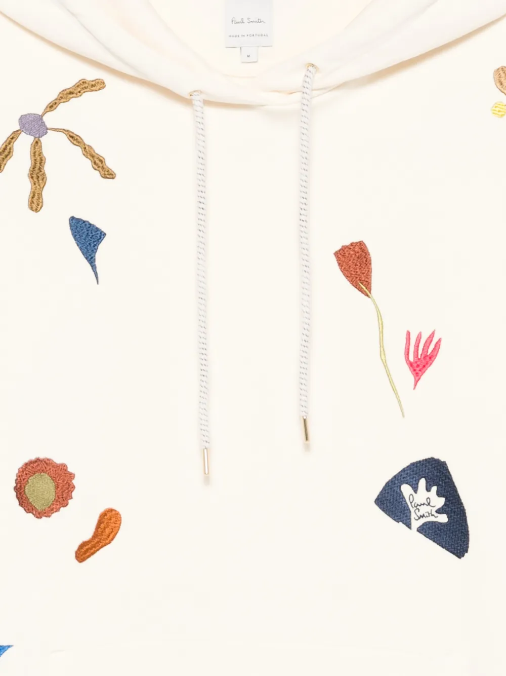 Paul Smith Hoodie met borduurwerk Beige