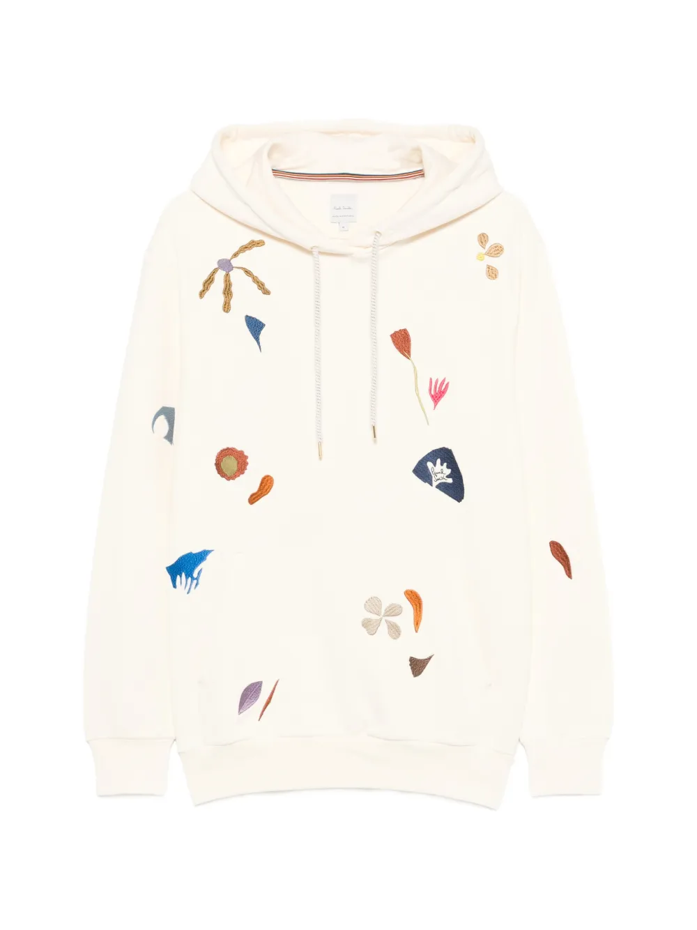 Paul Smith embroidered hoodie - Nude