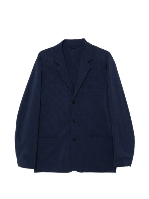 Paul Smith houndstooth-pattern single-breasted jacket