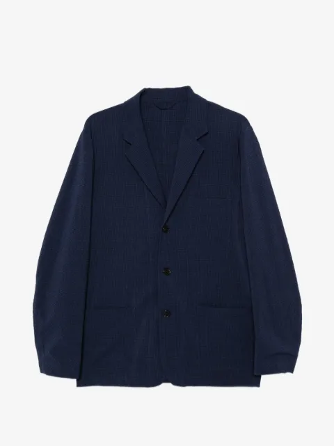 Paul Smith houndstooth-pattern single-breasted jacket