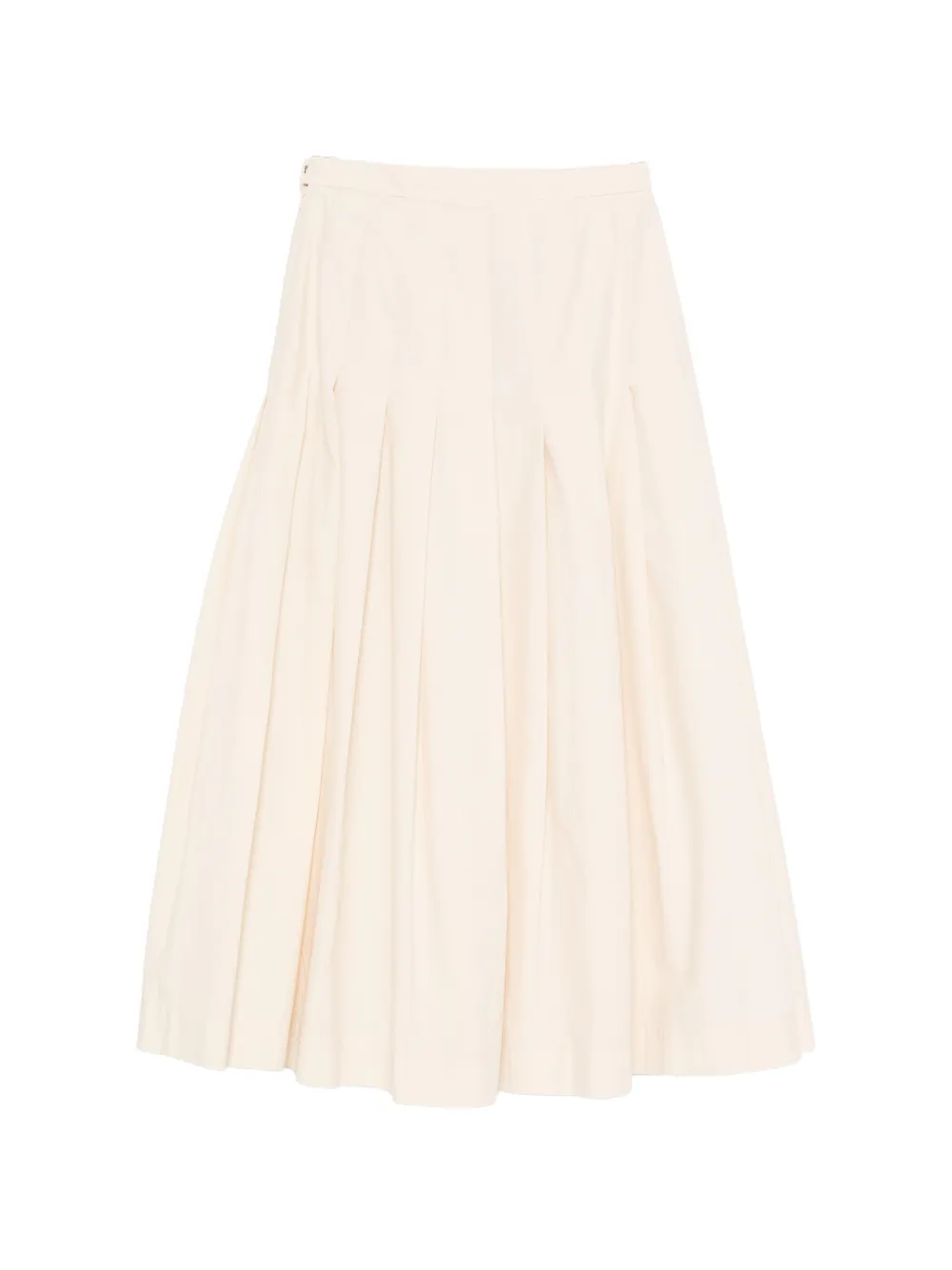Paul Smith Midi-plooirok met A-lijn Beige