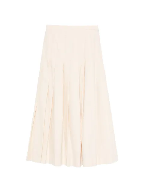 Paul Smith pleated A-line midi skirt