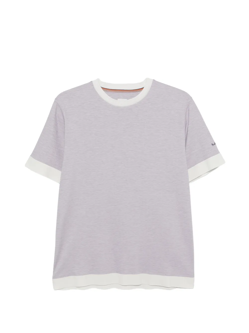 Paul Smith embroidered-logo T-shirt - Violett