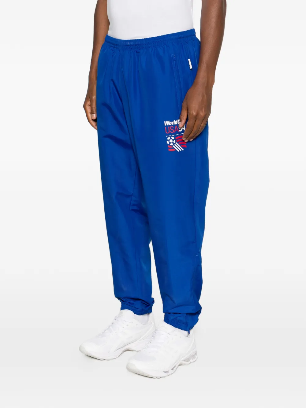 adidas Trainingsbroek met geborduurd logo Blauw