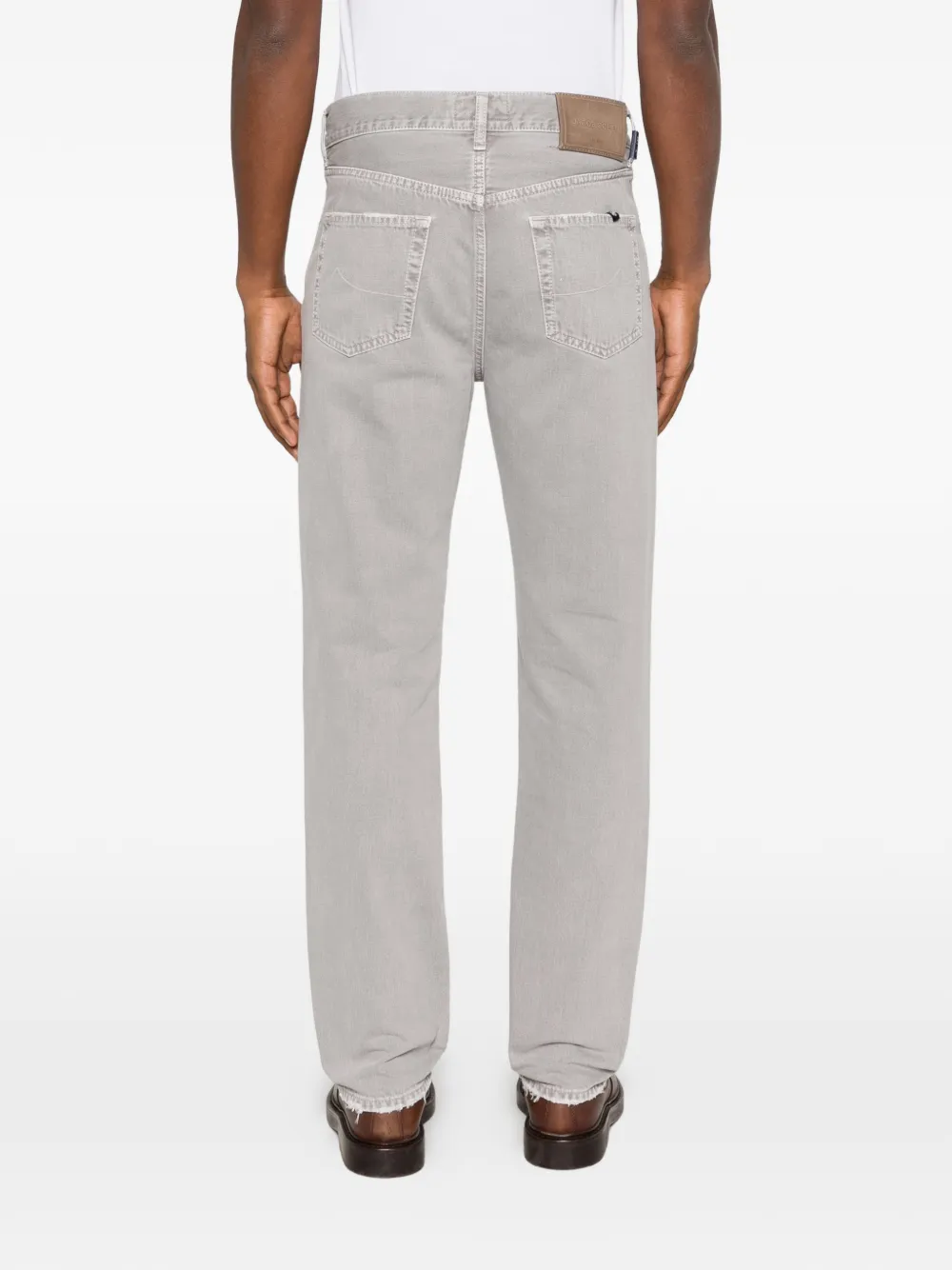 Jacob Cohën Edo straight broek Grijs