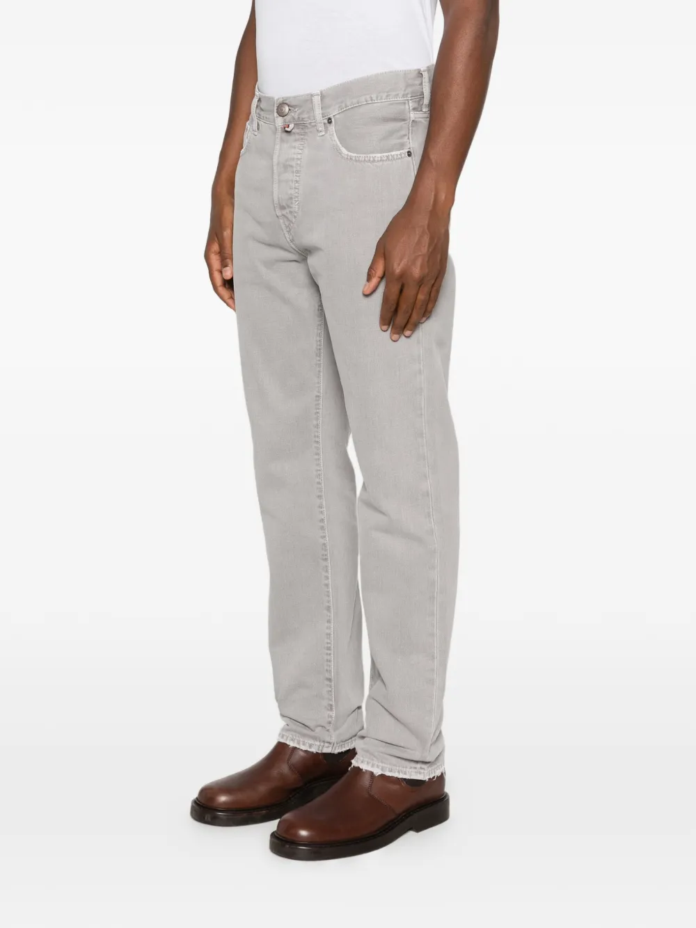 Jacob Cohën Edo straight broek Grijs