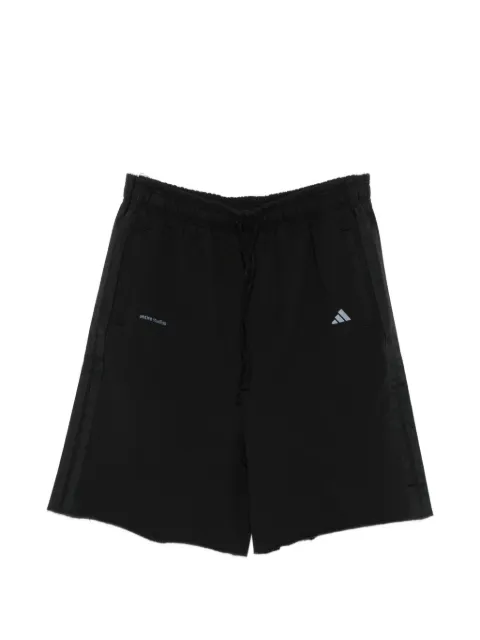 adidas x Entire Studios logo-print side-stripe shorts