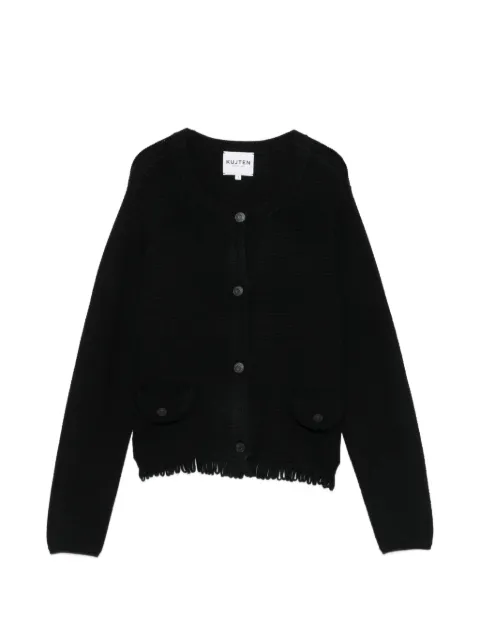 kujten Sevilla fringed-trim cardigan
