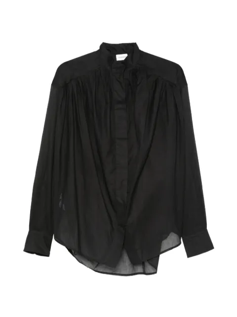 THE ANDAMANE Blusa semi trasparente Rania