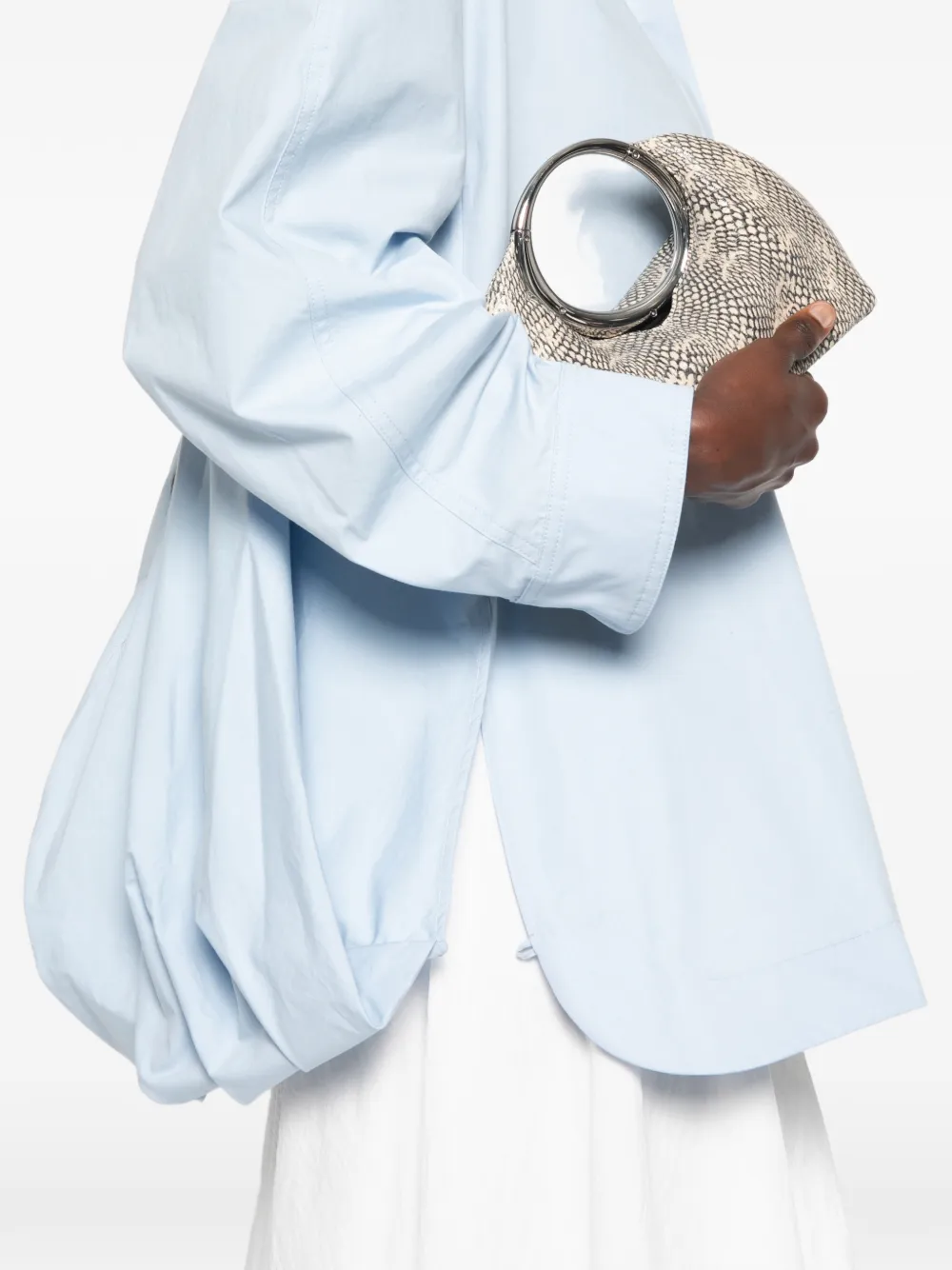 Jacquemus The Pittore bouffant blouse Blauw