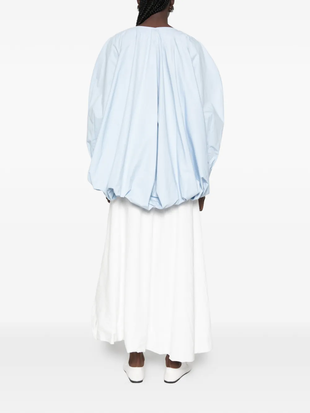 Jacquemus The Pittore bouffant blouse Blauw